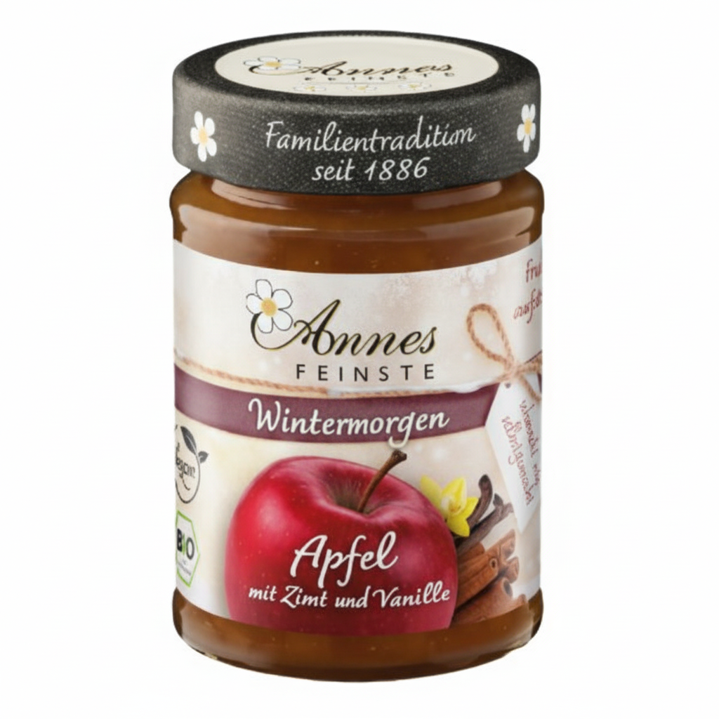 Annes Feinste Bio Wintermorgen Apfel mit Zimt und Vanille 200g
