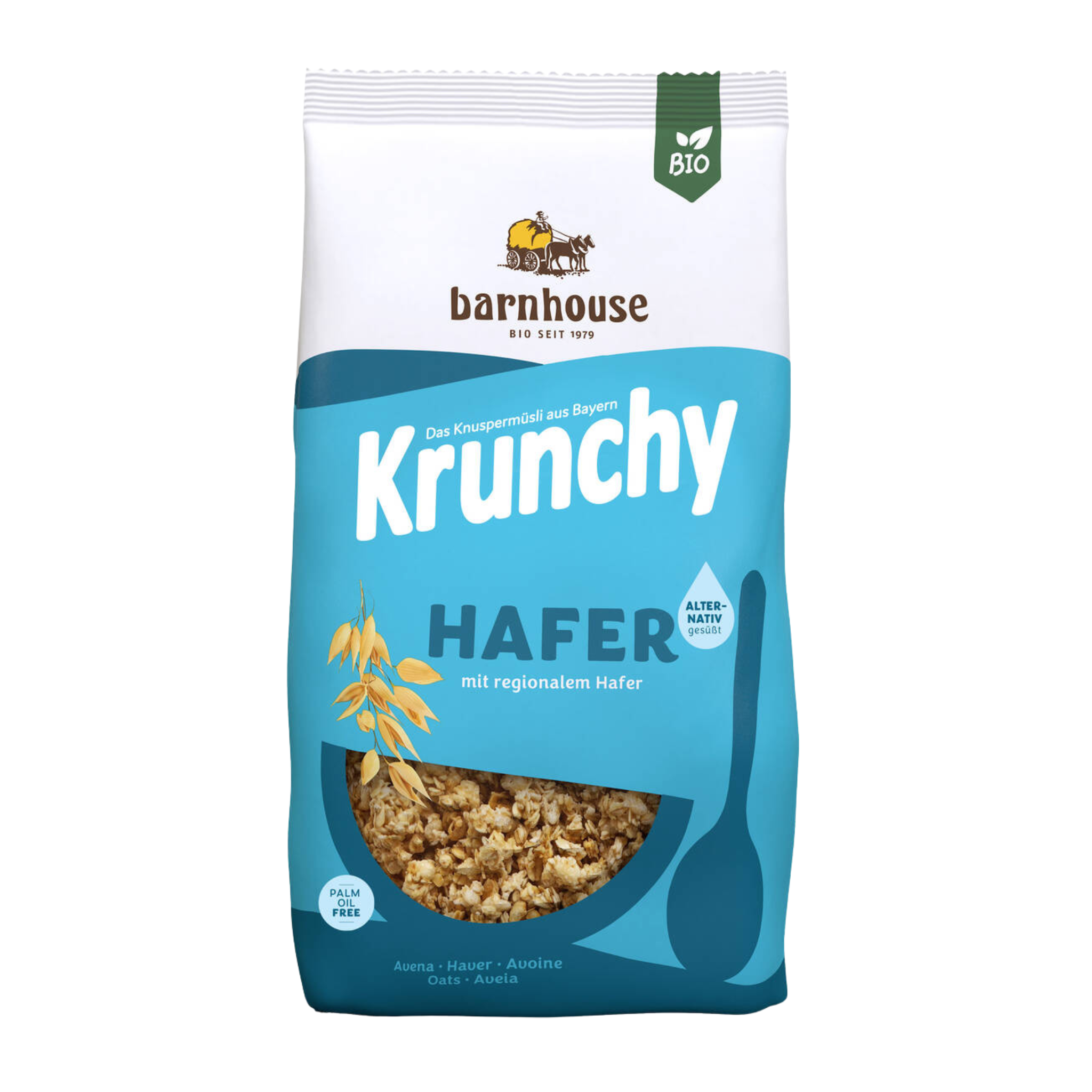 Barnhouse Krunchy Oats alternativement sucré 750 g