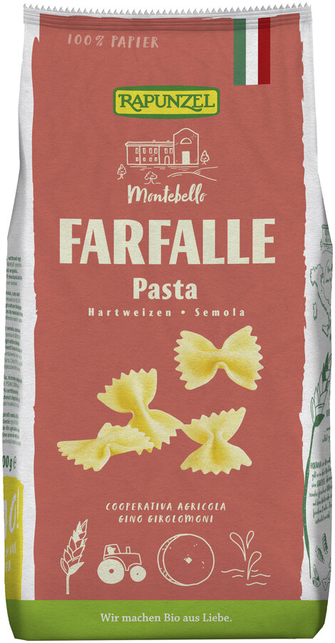 Rapunzel Farfalle Semola