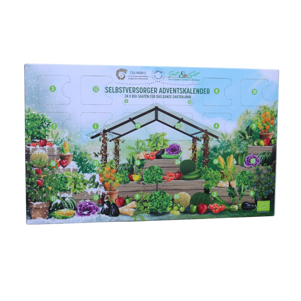 Culinaris Bio Saatgut Adventskalender 2025 1 Stück