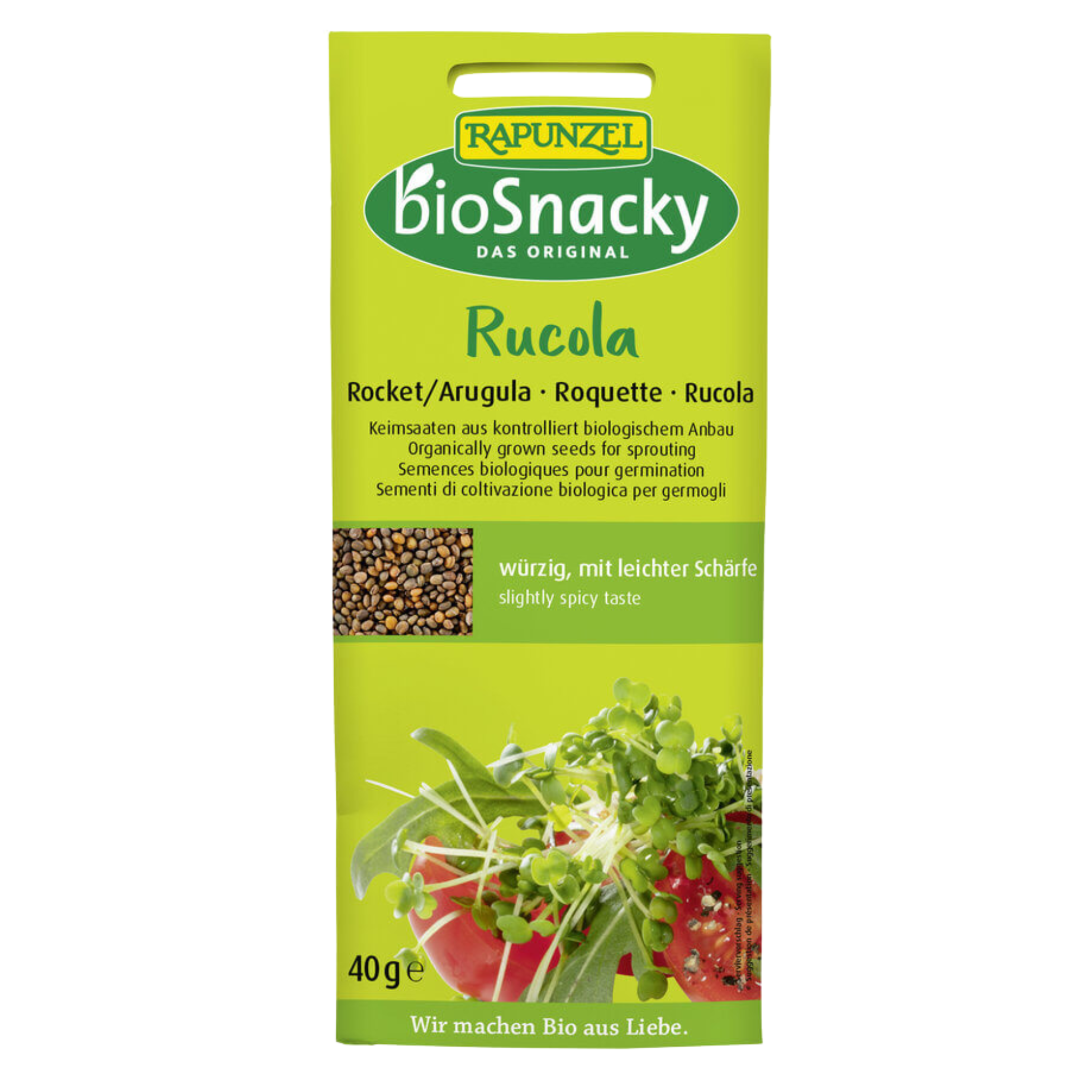 Roquette bioSnacky, 40g