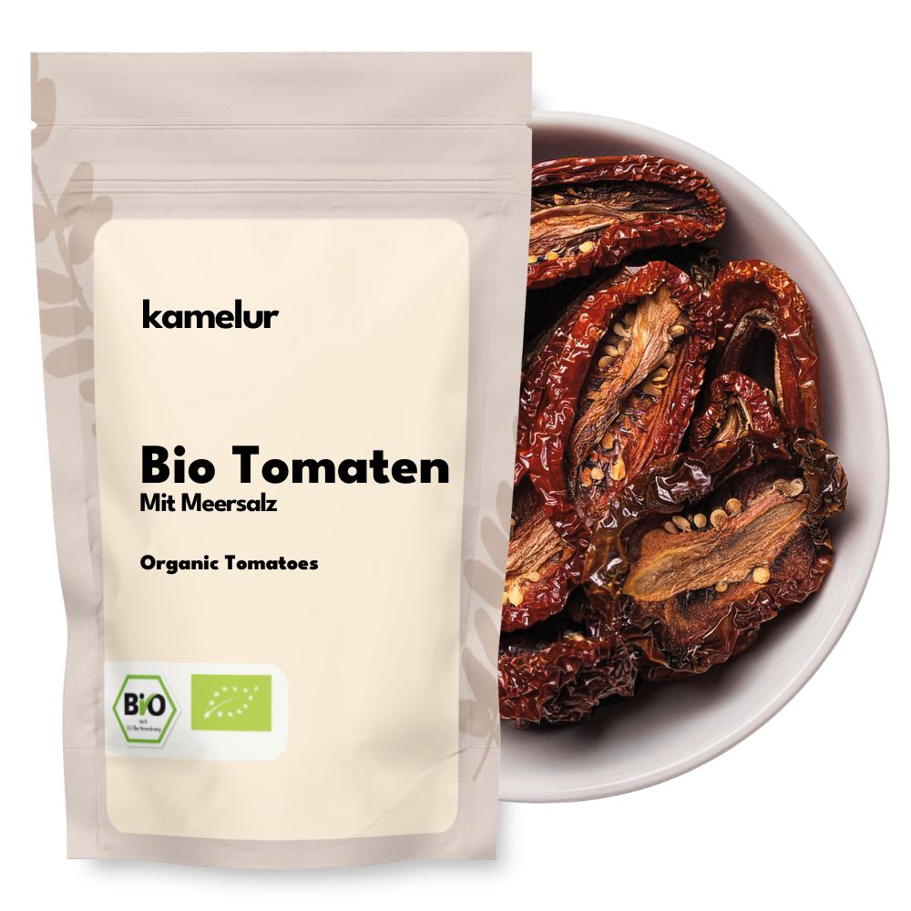 Tomates bio, au sel de mer