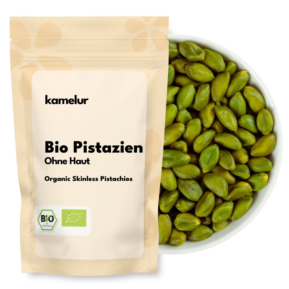 Pistaches bio sans peau 100g