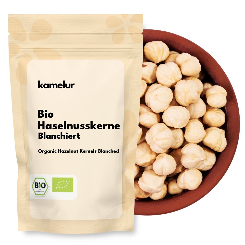 Bio Haselnusskerne blanchiert 1kg