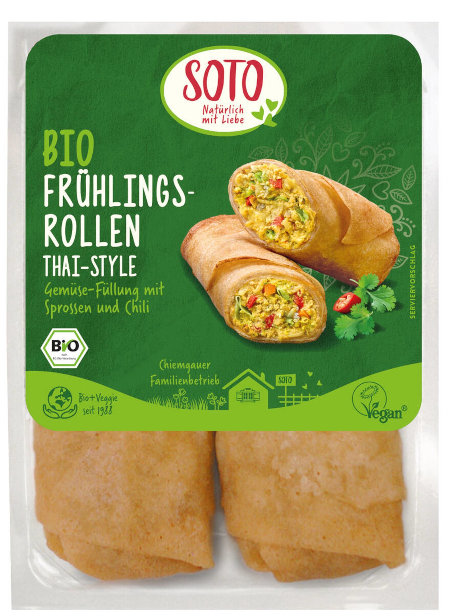 Soto Rollitos de Primavera Bio Estilo Thai