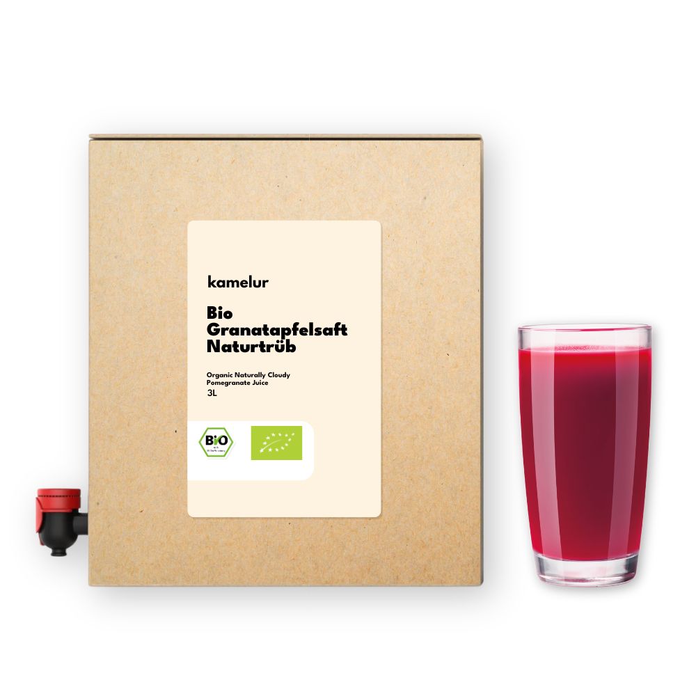 Succo di melograno biologico non filtrato 3l