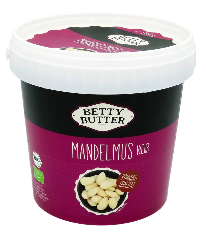 Betty Butter Bio Mandelmus weiß 1kg