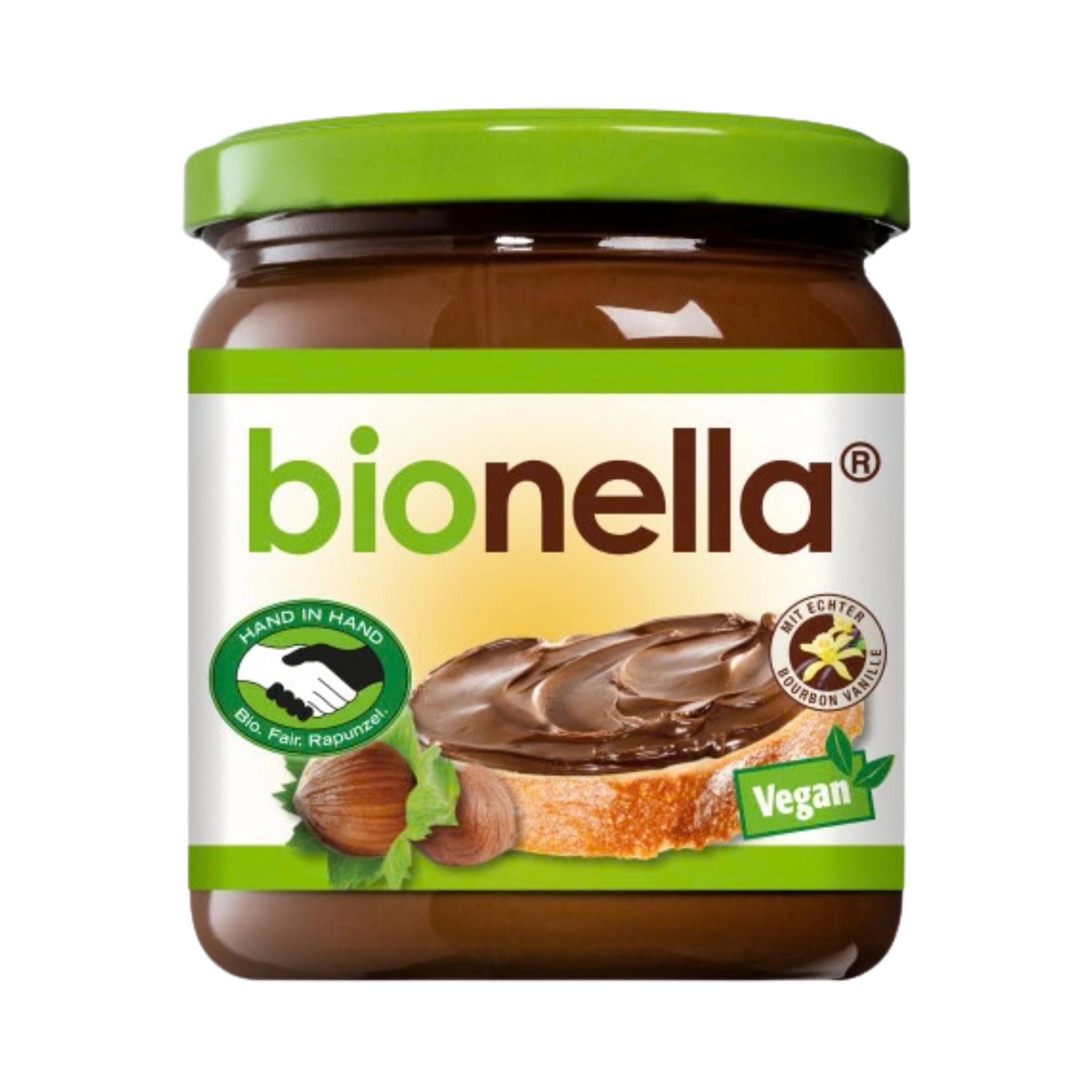Nougat aux noix bio bionella, végan, 6 x 400 g