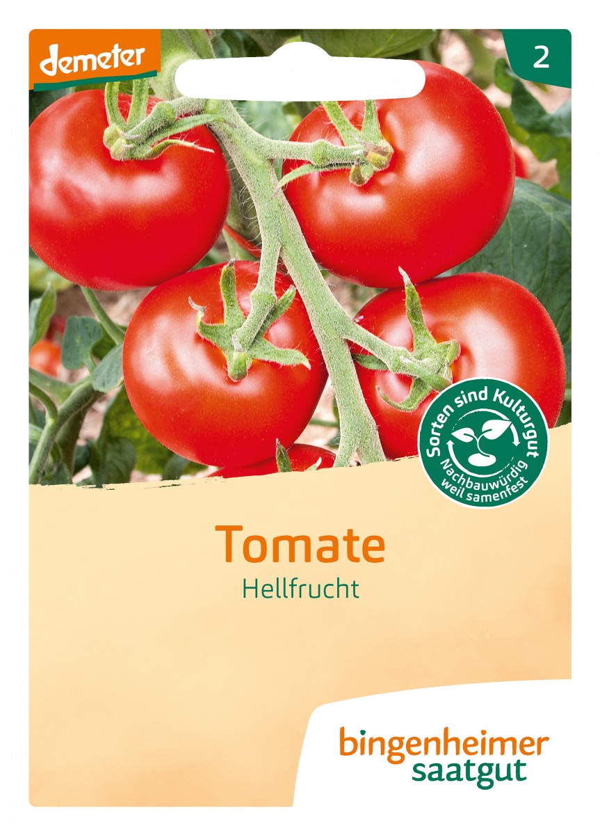 Bingenheimer Saatgut Tomate Hellfrucht