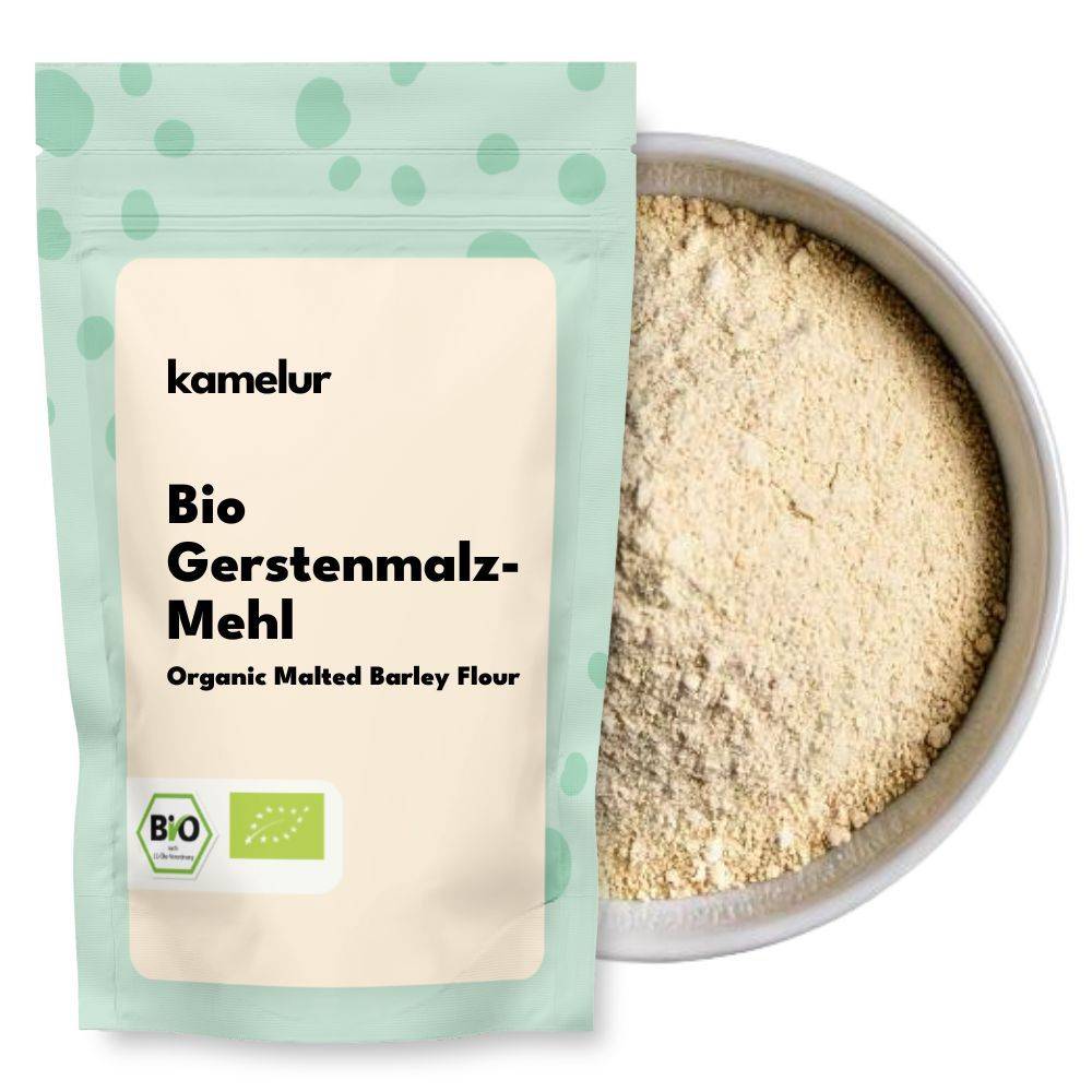 Farine de malt d'orge biologique, légère 5 kg