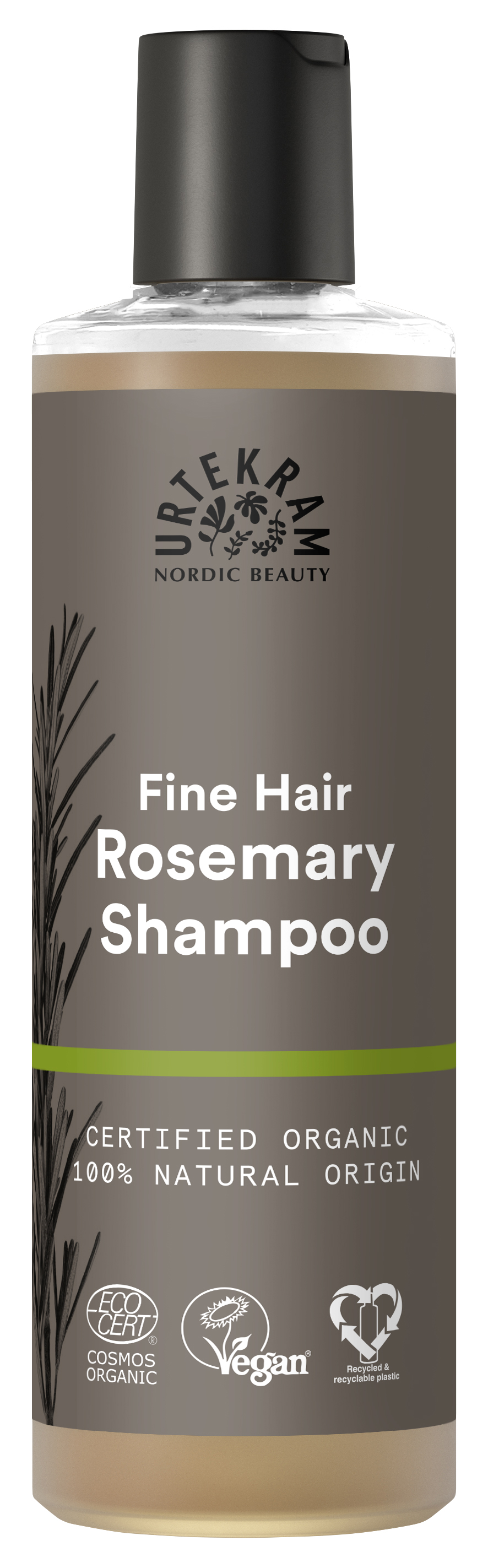 Urtekram Bio Rosemary Fine Hair Shampoo 250ml
