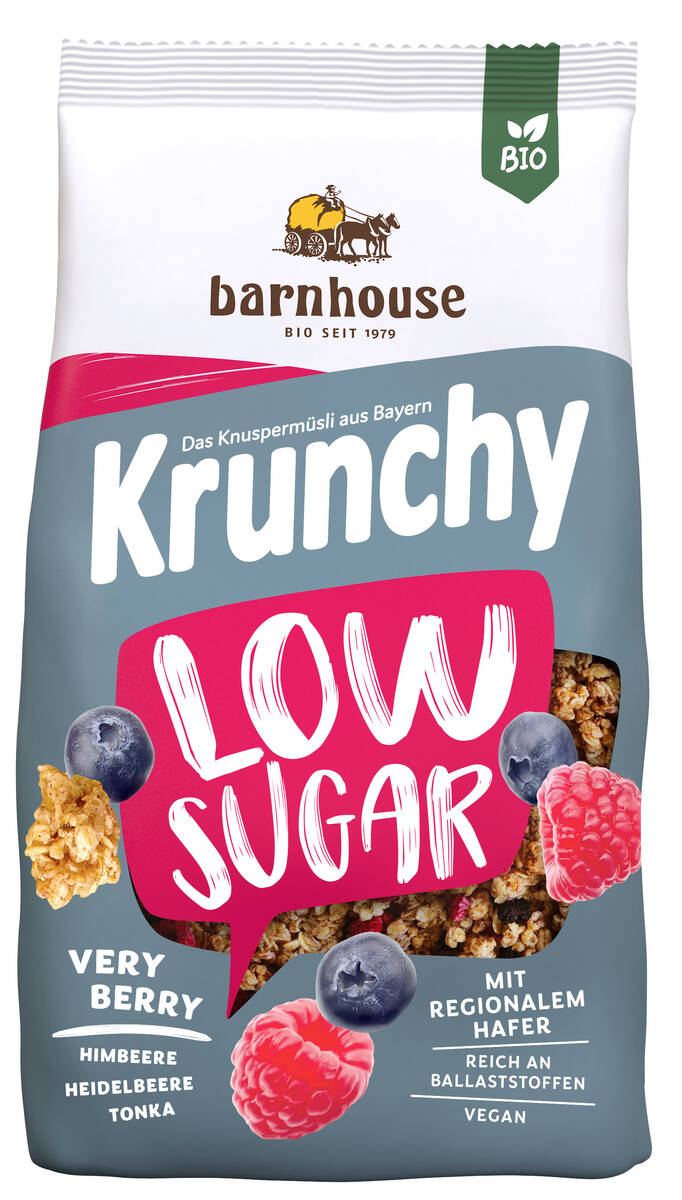 Barnhouse Krunchy Low Sugar Very Berry