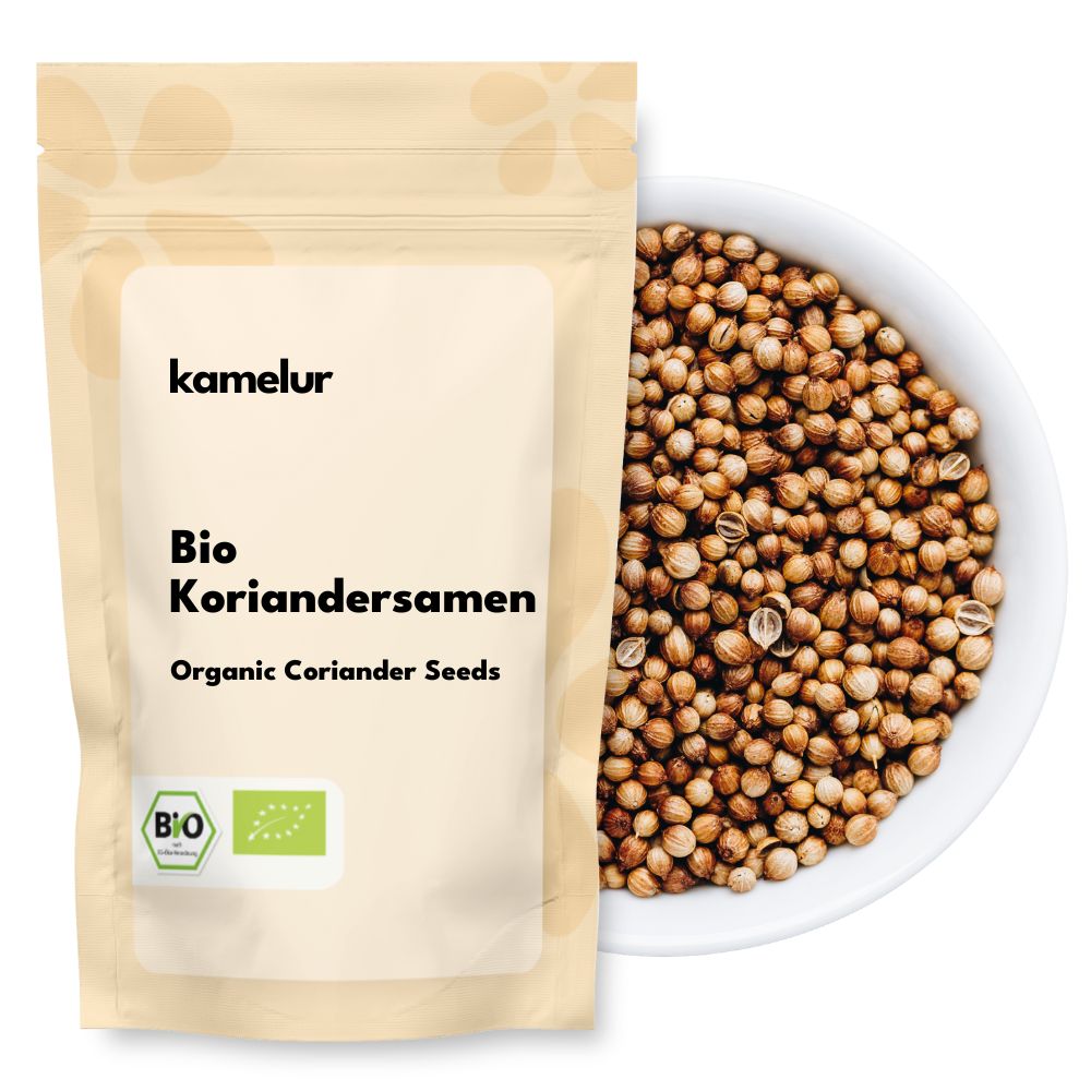 Graines de coriandre bio, entières