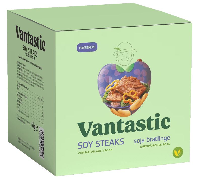 Vantastic Steaks aus Soja 6kg