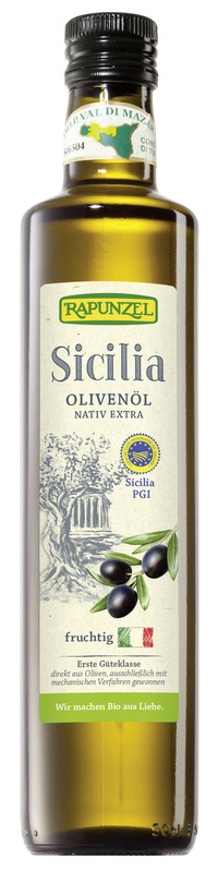 Rapunzel Bio Olivenöl Sicilia  aus Italien 0,5l