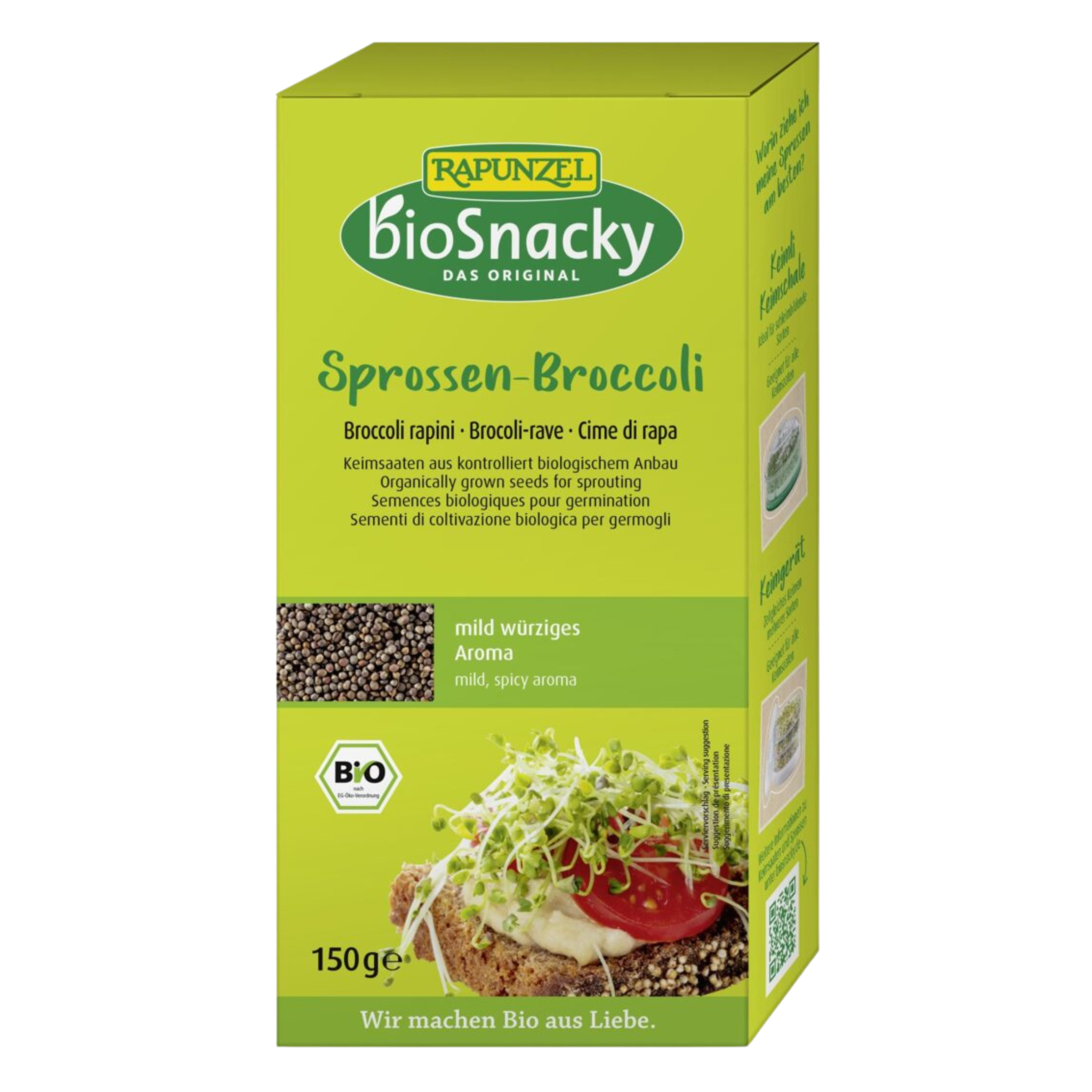 Rapunzel Germogli di broccoli bioSnacky