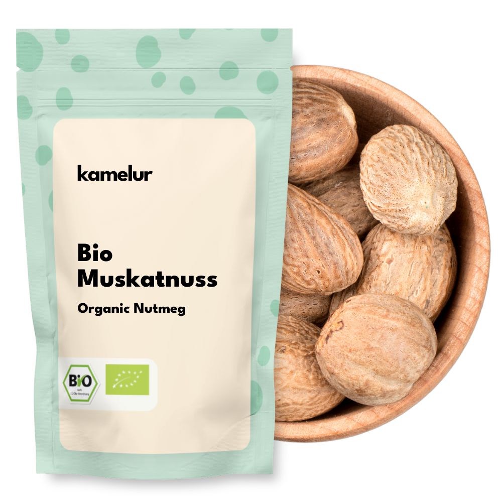 Noix de muscade entière bio 500g