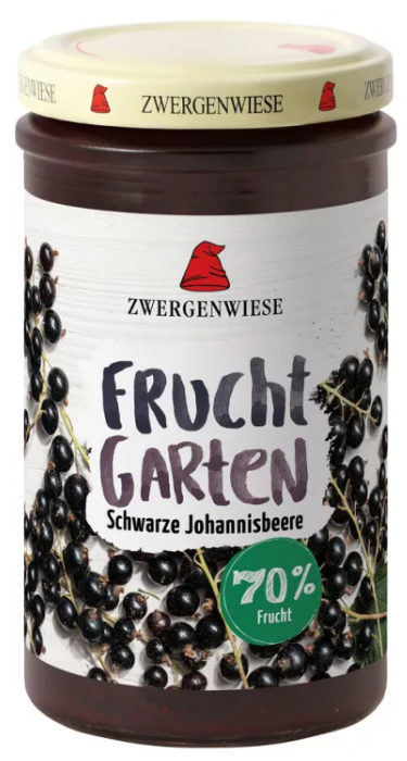 FruchtGarten Cassis, 225g