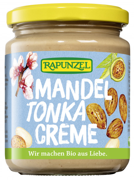 Crème tonka aux amandes bio, 250g