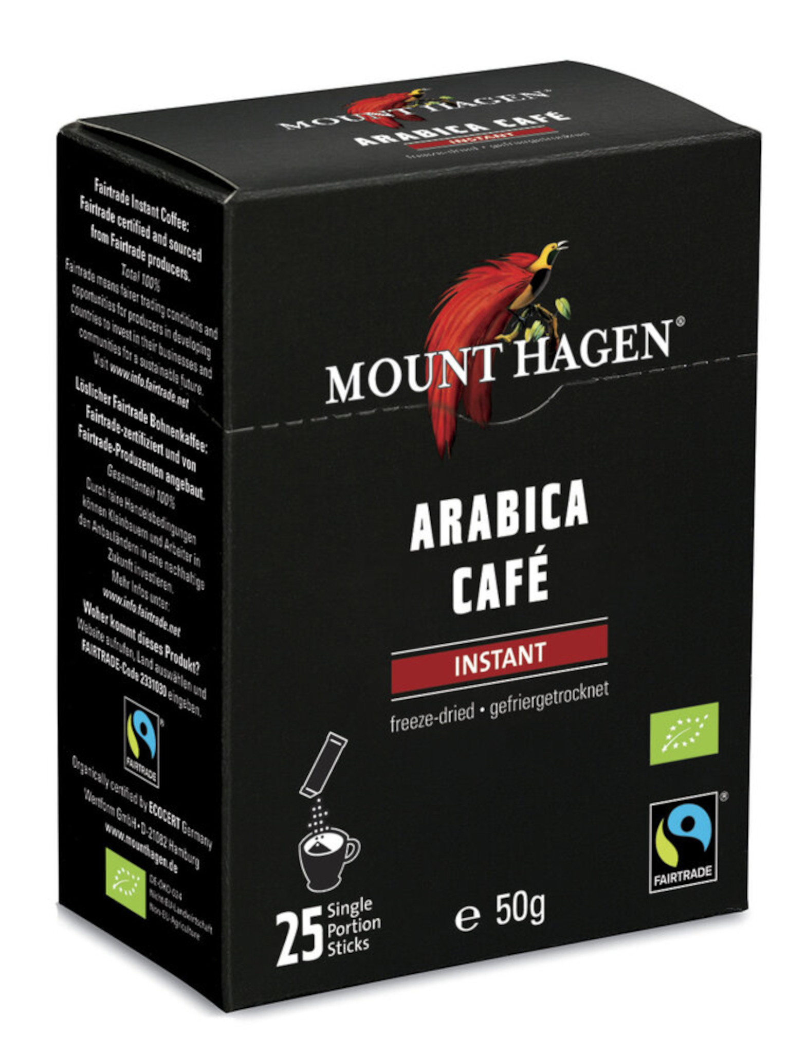 Mount Hagen  Caffè Bio Solubile in Stick