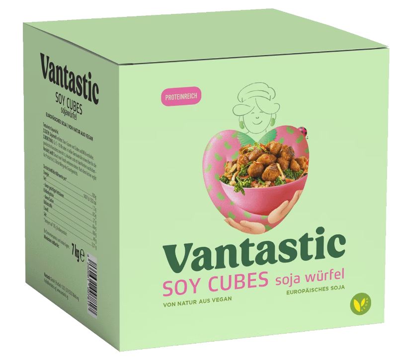 Vantastic Würfel aus Soja