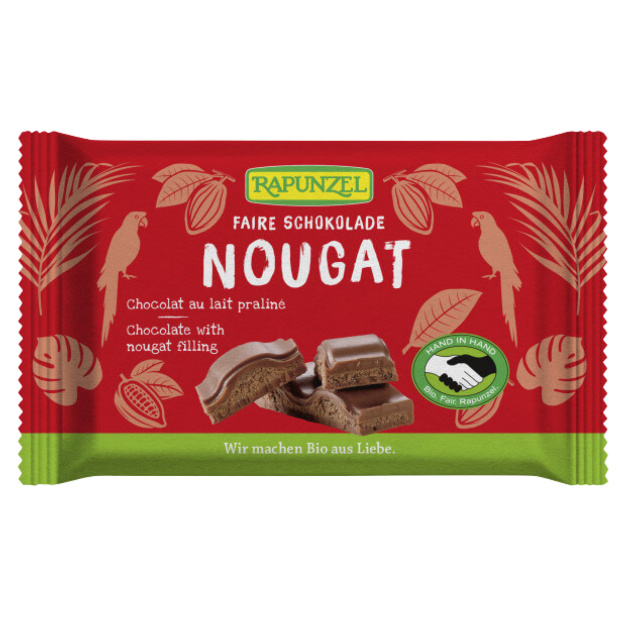 Raiponce Nougat Chocolat, 100 g