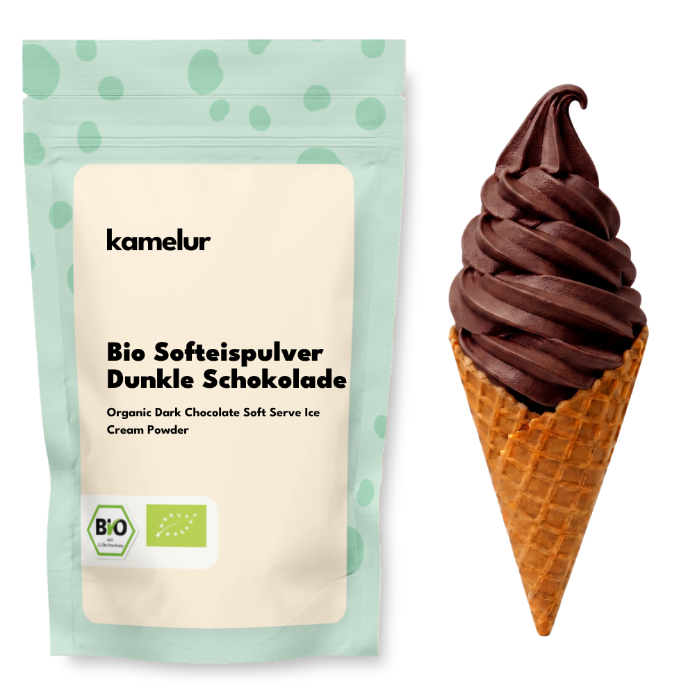Preparato in polvere per gelato soft Cioccolato Fondente Bio 60%