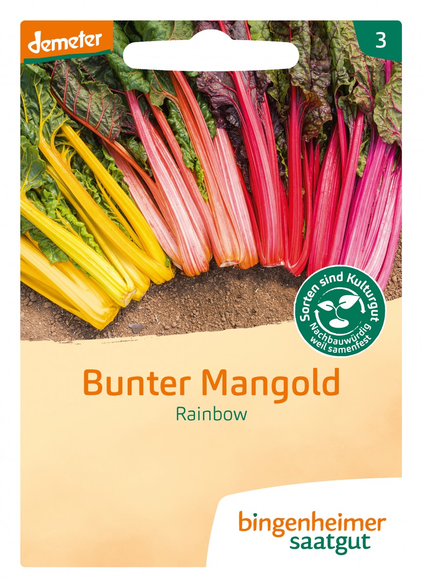 Bingenheimer Saatgut Mangold Rainbow