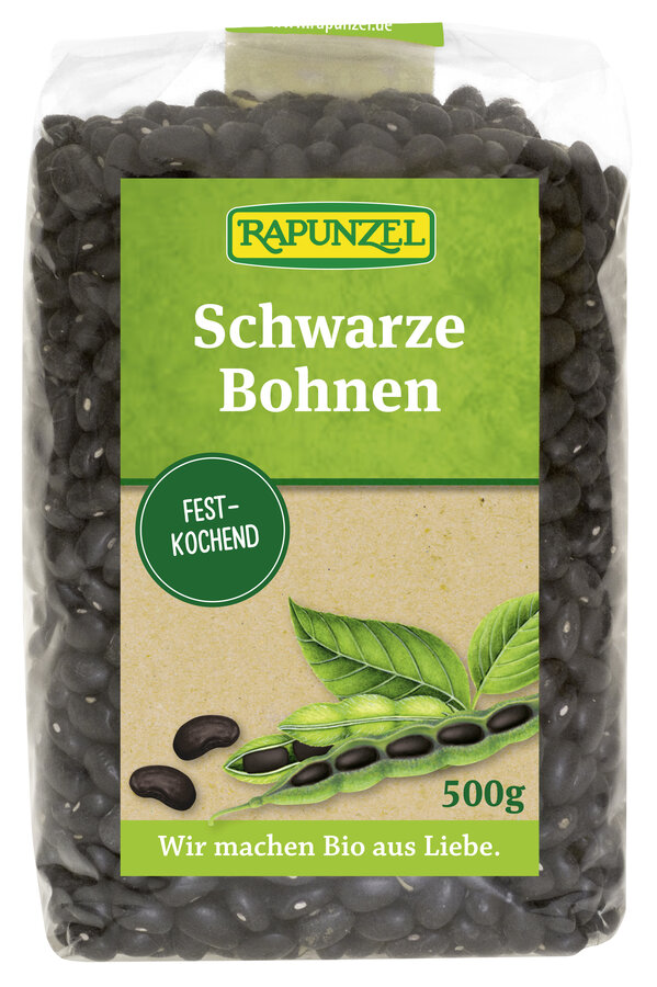 Rapunzel Fagioli neri biologici 500g