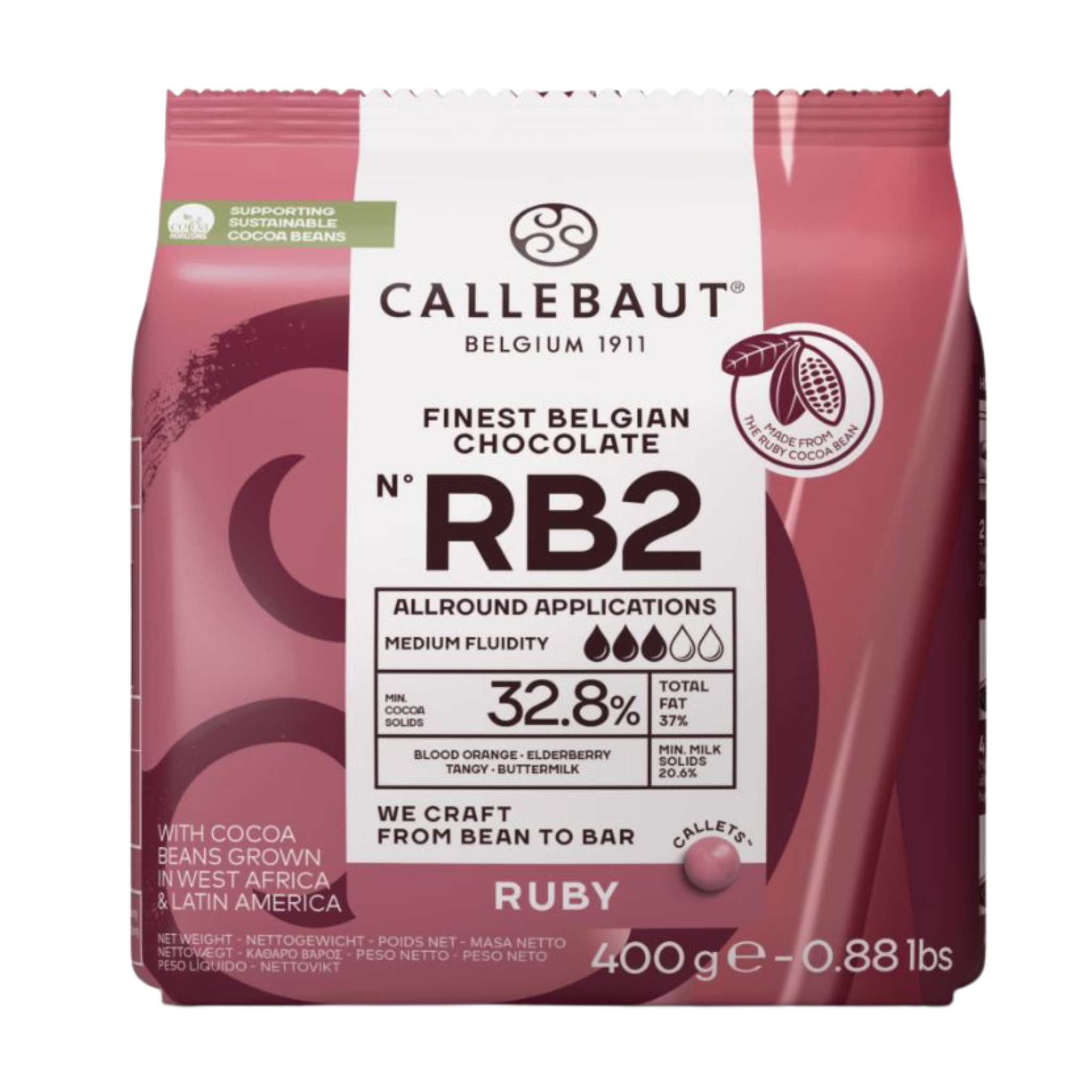 Barry Callebaut RB2 Ruby Couverture