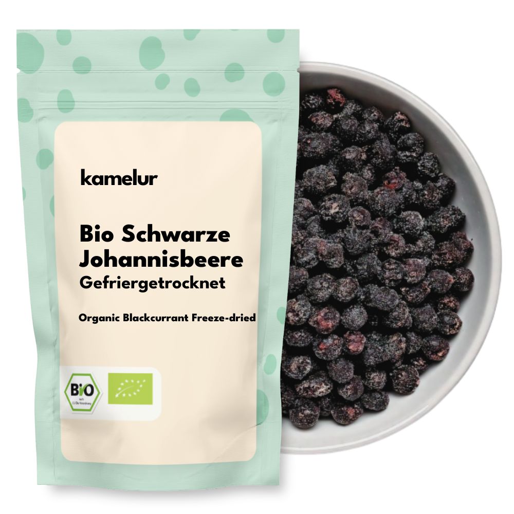 Bio Schwarze Johannisbeeren gefriergetrocknet 13kg