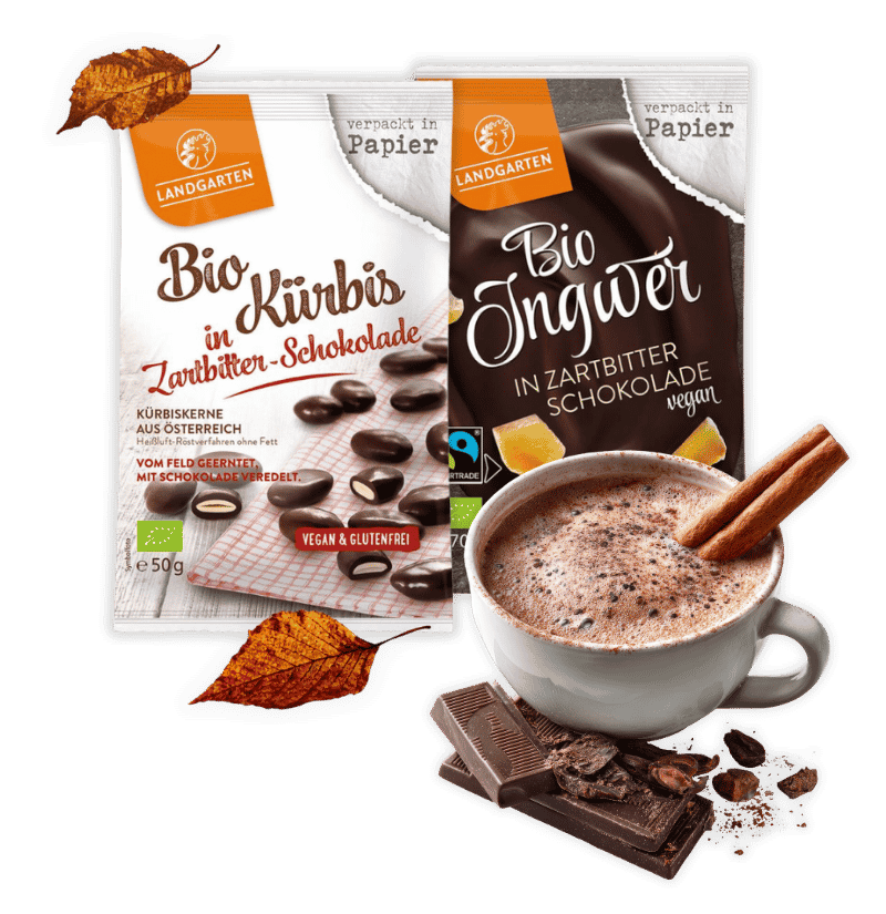 Felicidad de chocolate en días grises