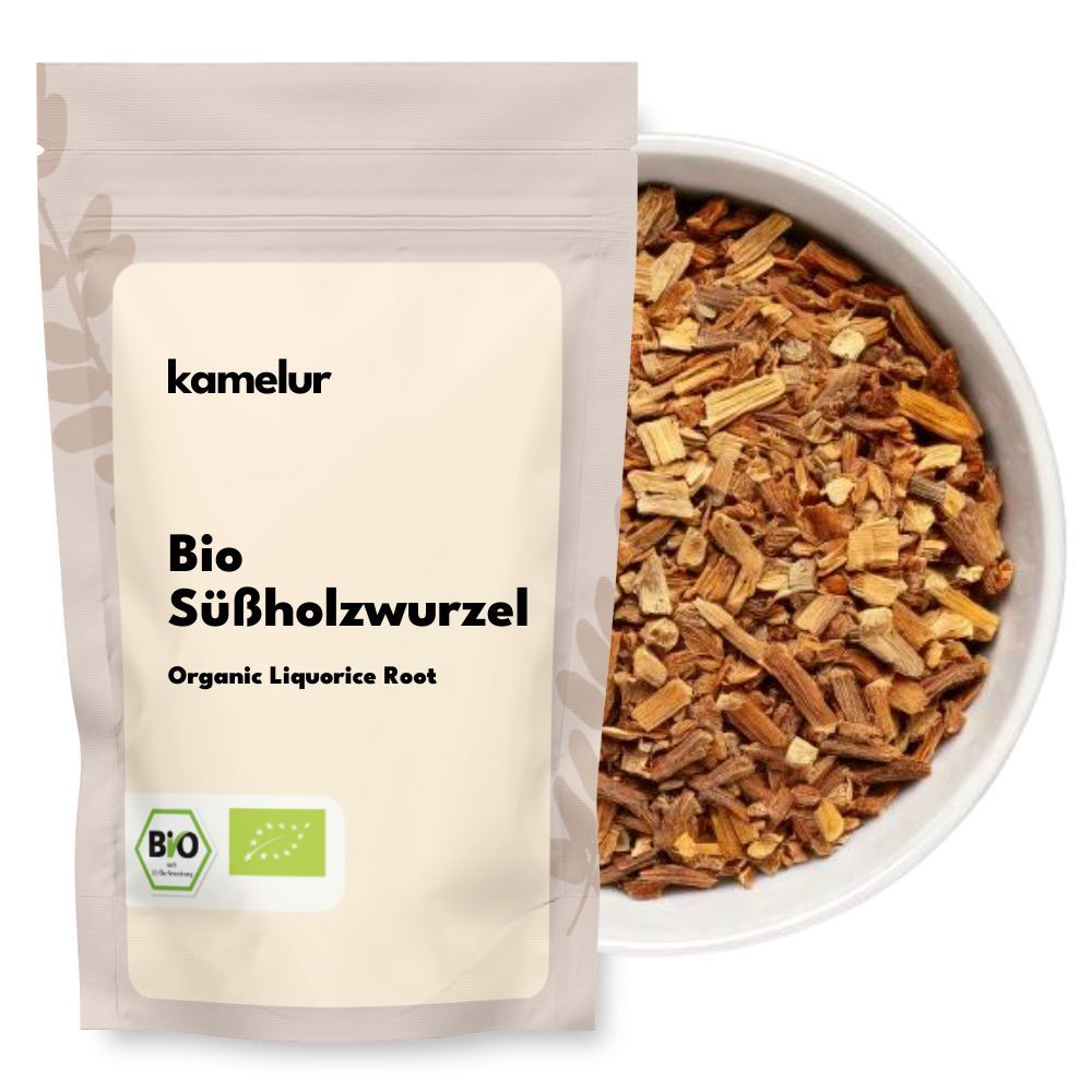Racine de réglisse bio coupée 250 g