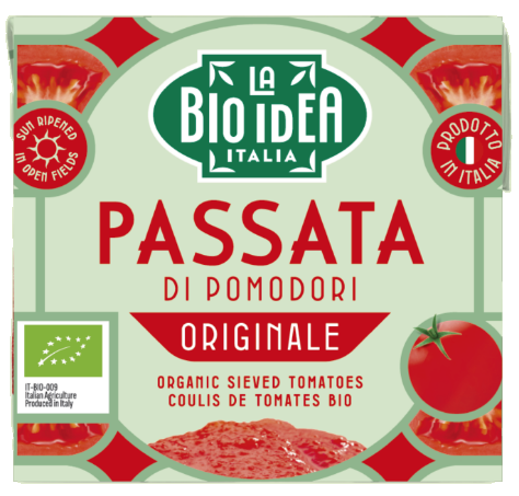 la BIO IDEA Bio Passierte Tomaten, 12x500g