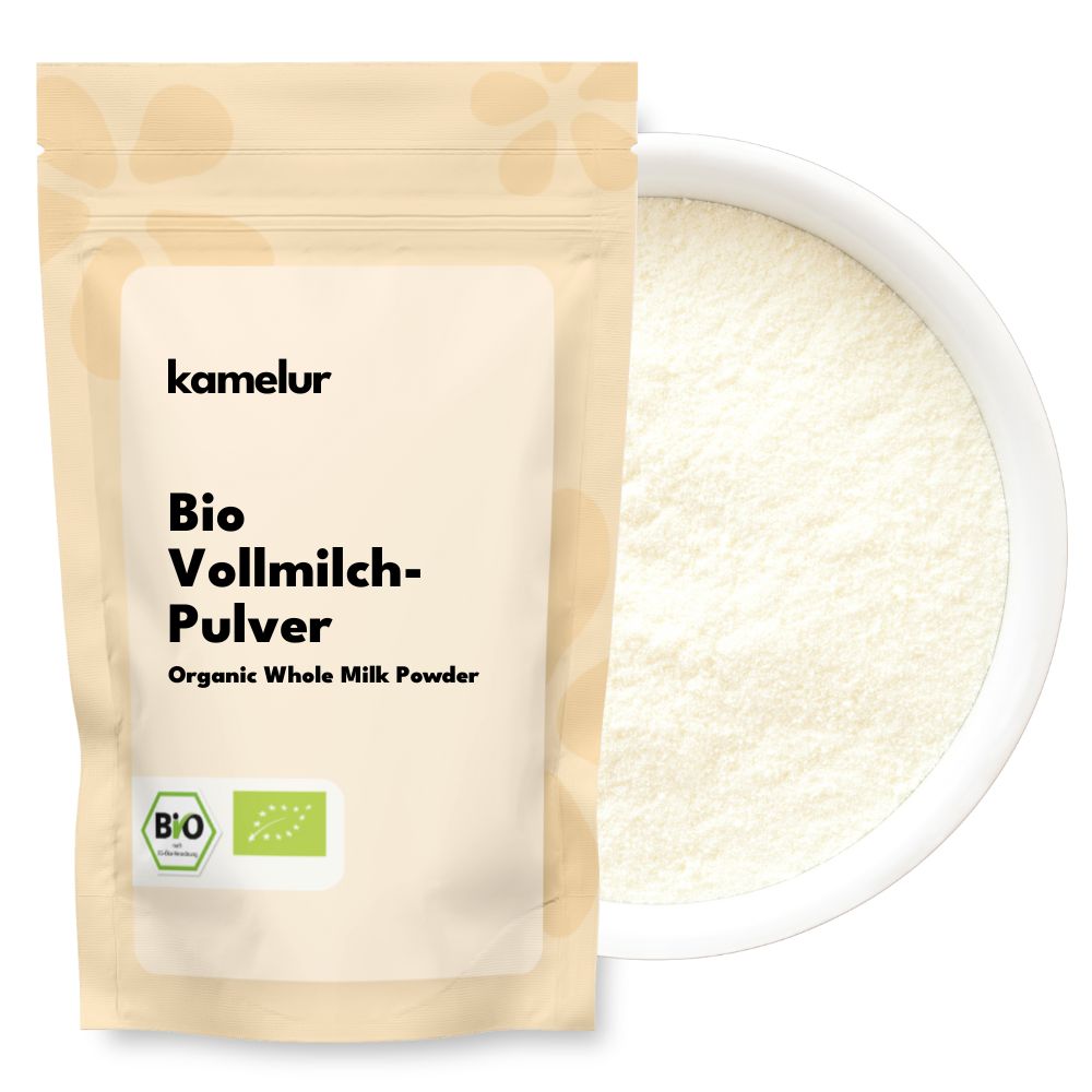Poudre de lait entier bio 