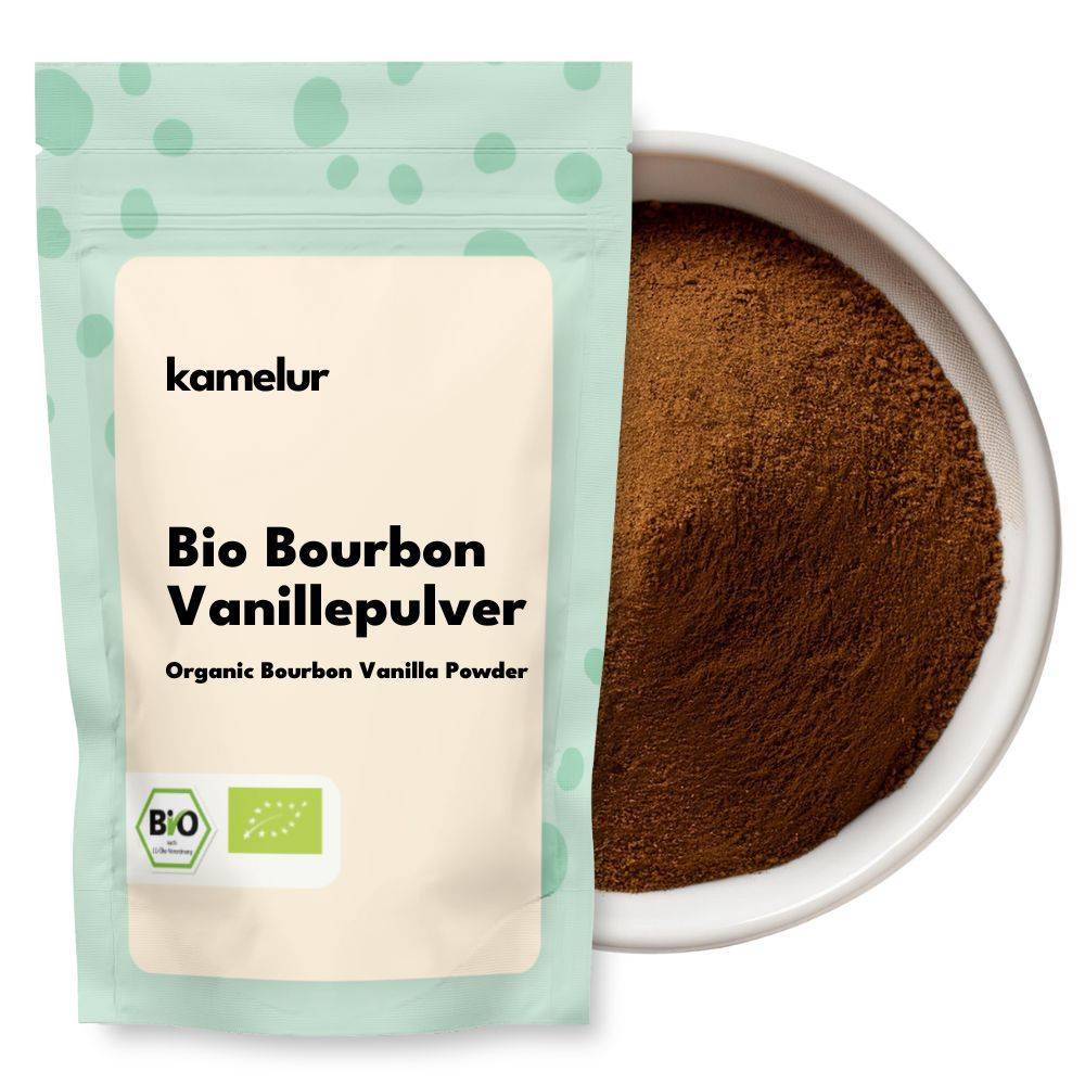 Poudre de vanille bio, Bourbon, moulue 100g
