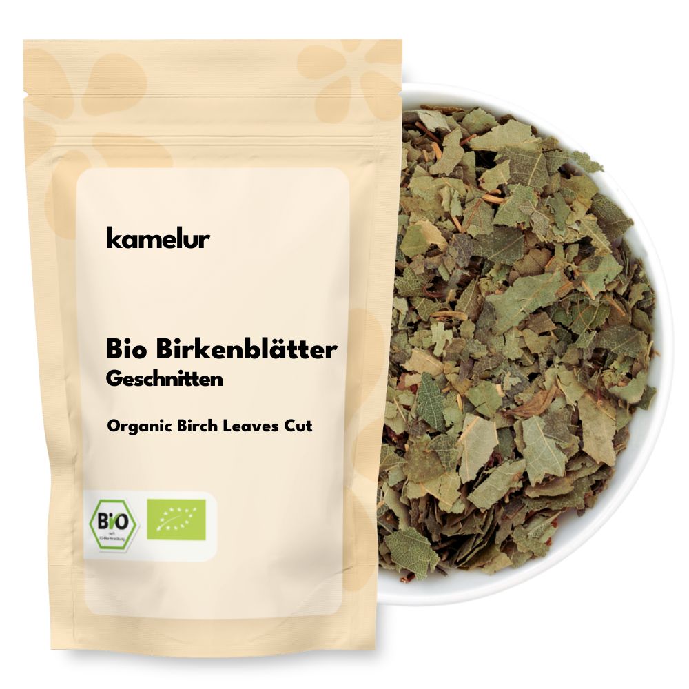 Foglie di betulla bio tagliate 500g