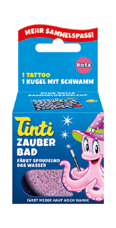 Tinti Zauberbad rosa 40g