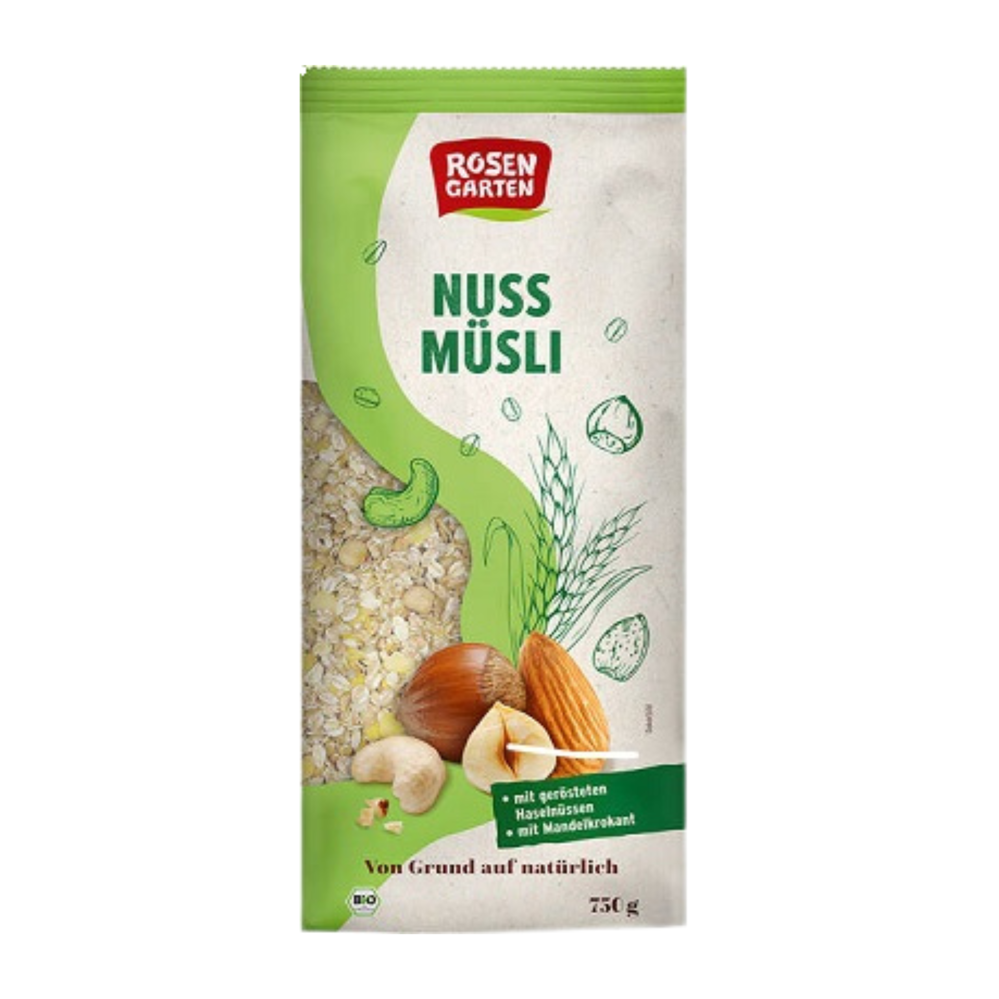 Muesli aux noix bio 750g