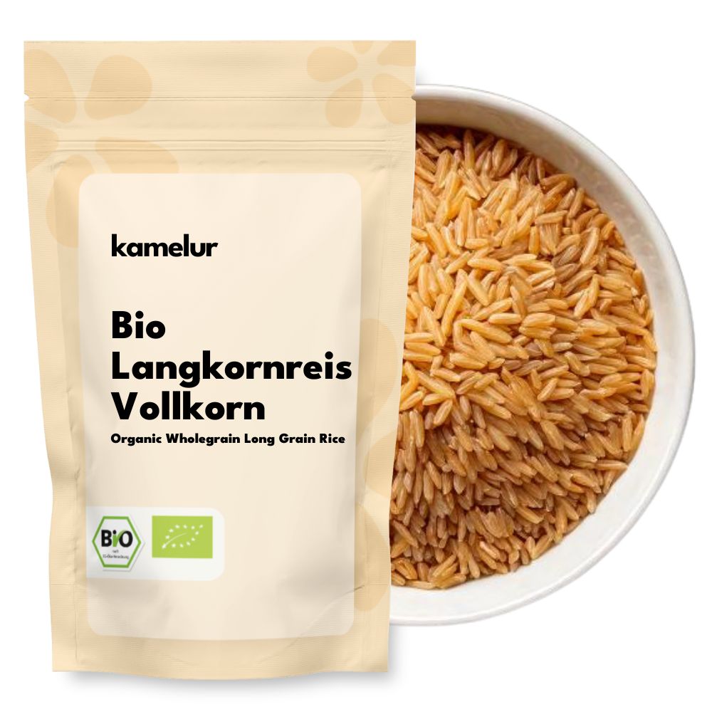 Riz long grain biologique, grains entiers 5 kg