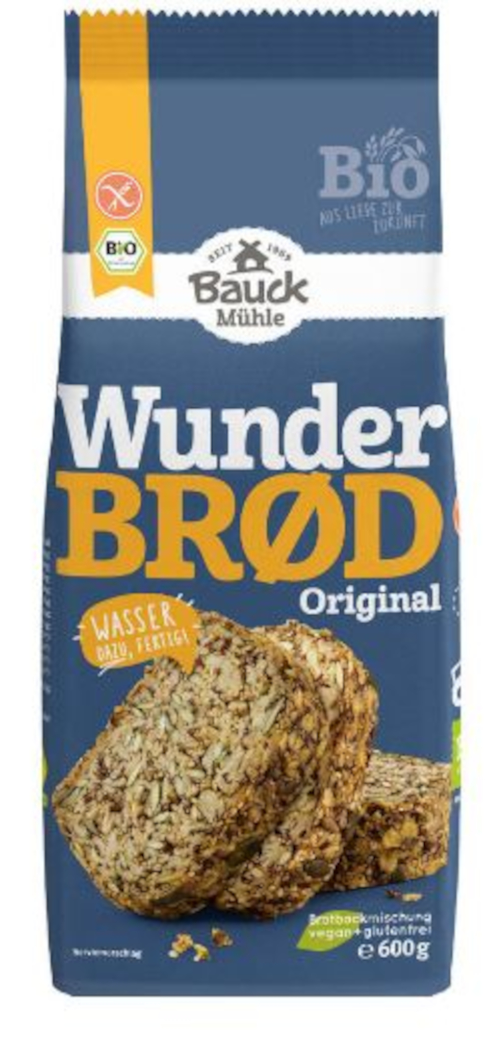 Bauckhof Wunderbröd glutenfrei Bio