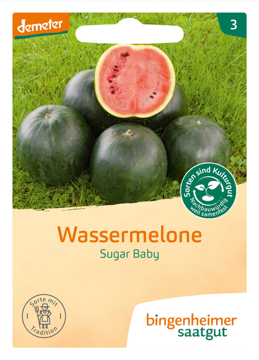 Bingenheimer Saatgut Sugar Baby - Wassermelone