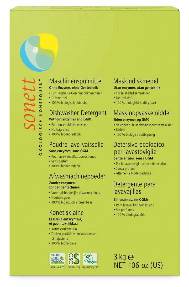 sonett Maschinenspülmittel 10kg
