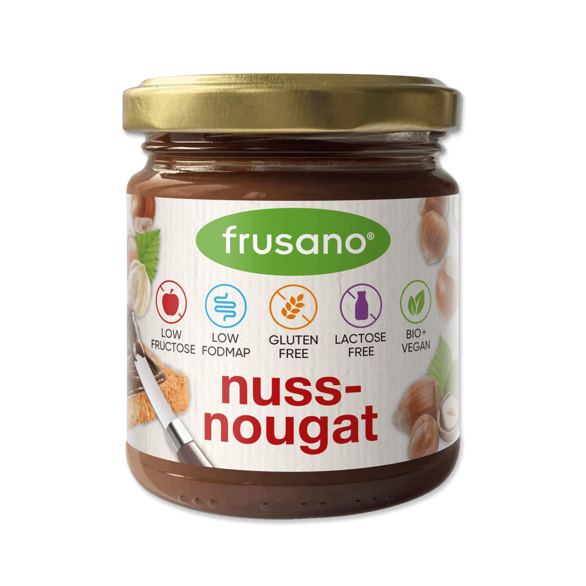 Frusano Bio Nuss-Nougat-Creme 200g