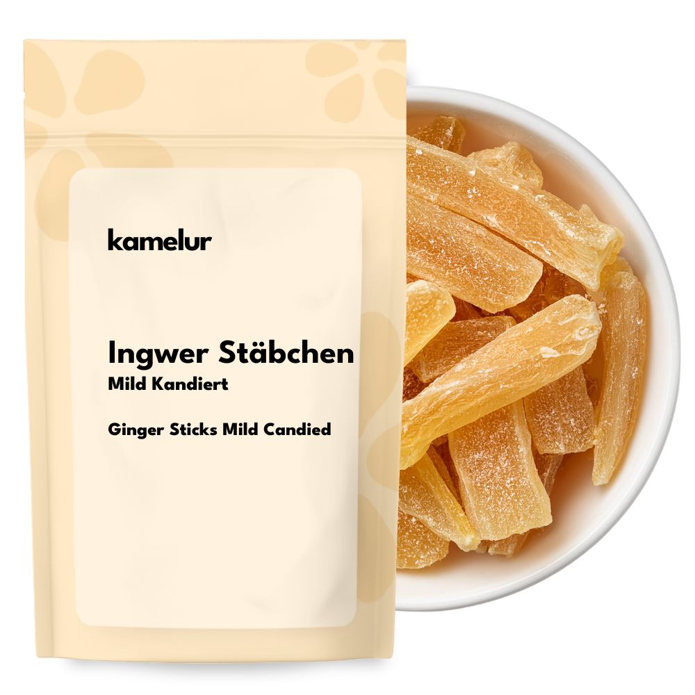 Bâtonnets de gingembre légèrement confits 1 kg