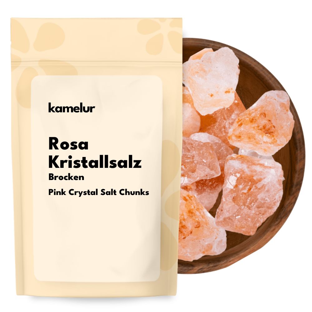 Sel cristallin rose du Pakistan en morceaux 25 kg
