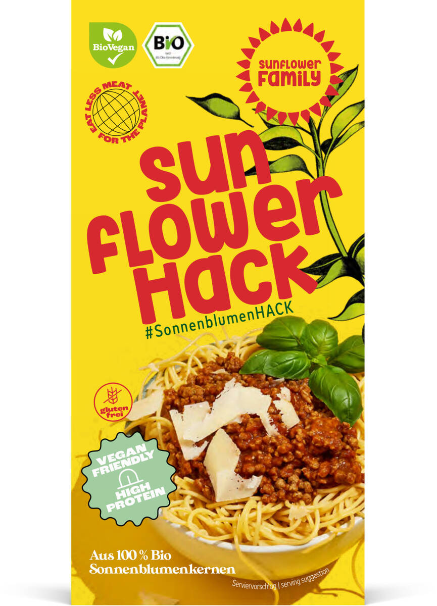Sunflower Family Bio SunflowerHack 76g