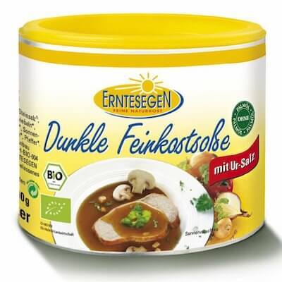 Erntesegen Dunkle Feinkostsoße für 2l 3x200g