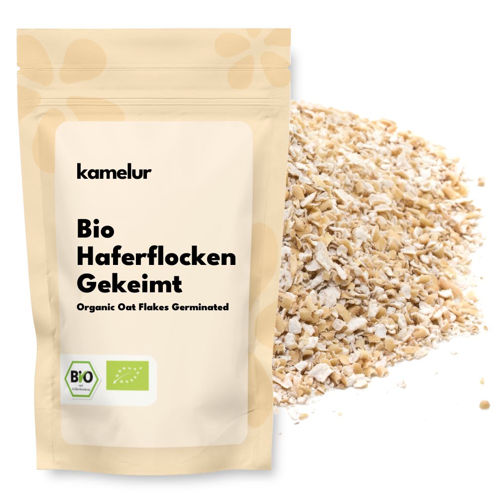 Flocons d'avoine germés bio 500g