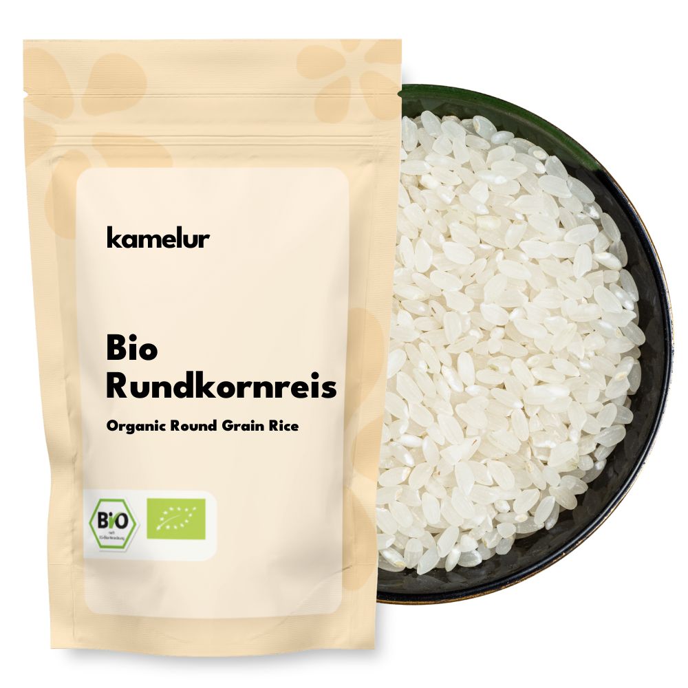 Riz rond décortiqué bio 25 kg